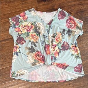 Floral Women's Top - Multicolor